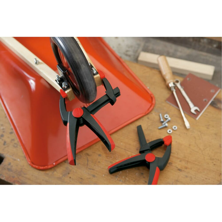 Bessey XV5-100 Clamp, spring clamp, plastic, VarioClippix, 4 In. x 2 In., variable opening