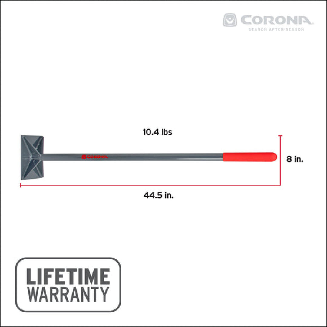 CRNA-UT16200 · All Steel Dirt Tamp, 8 in. x 8 in.