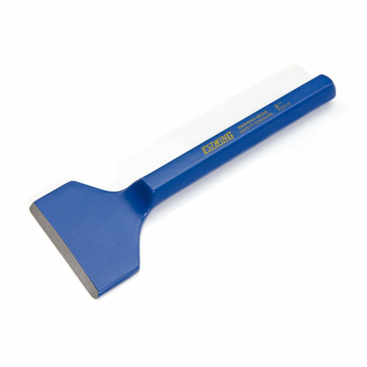 Estwing 42512 3-Inch Wide Hex Shaft Masonry Chisel