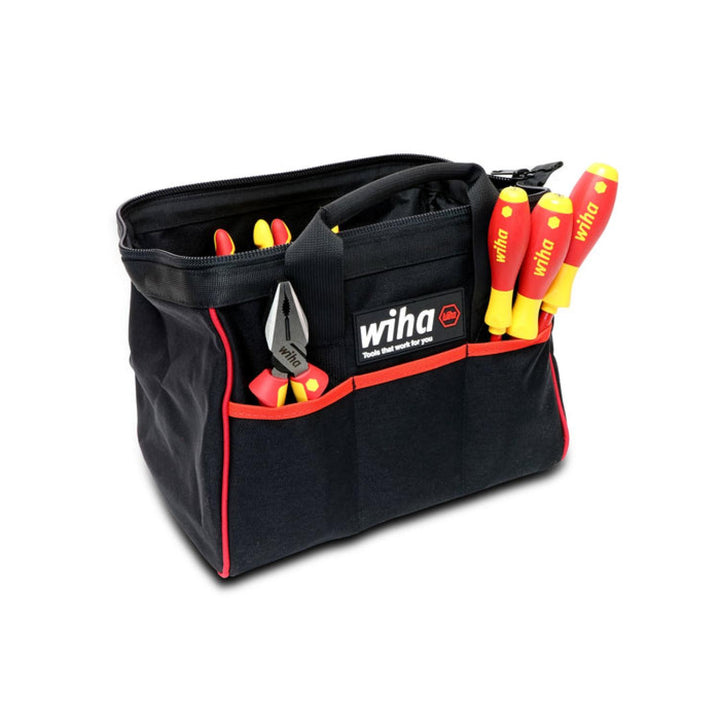Wiha Tools 32892 Insulated Pliers/Cutters/Screwdrivers 10 Piece Set in Canvas Pouch