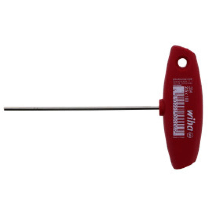 Wiha Tools 33402 2.5 x 100mm Hex T-Handle
