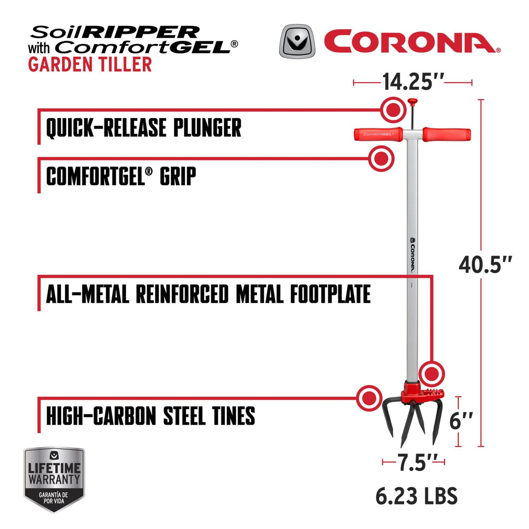 Corona LG 3624 SoilRIPPER with ComfortGEL Grip
