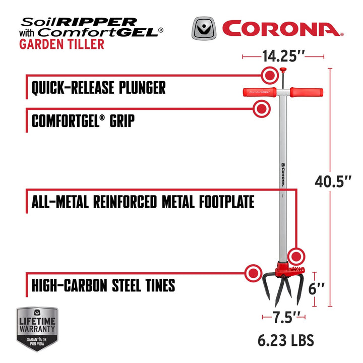 Corona LG 3624 SoilRIPPER with ComfortGEL Grip