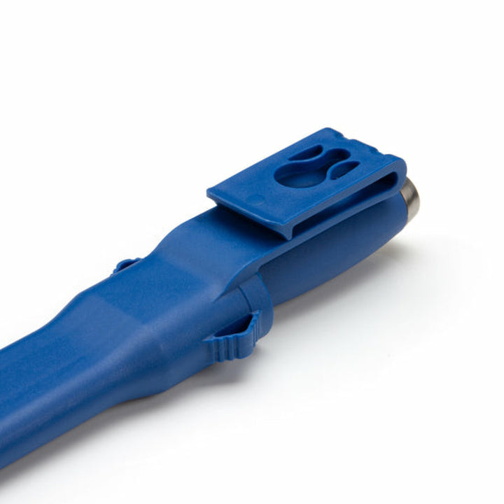 Estwing 42454 5.5-Inch Fixed Blade Double-Edged Multi-Purpose Duct Knife with Serrated and Smooth Edges and Hard Nylon Sheath