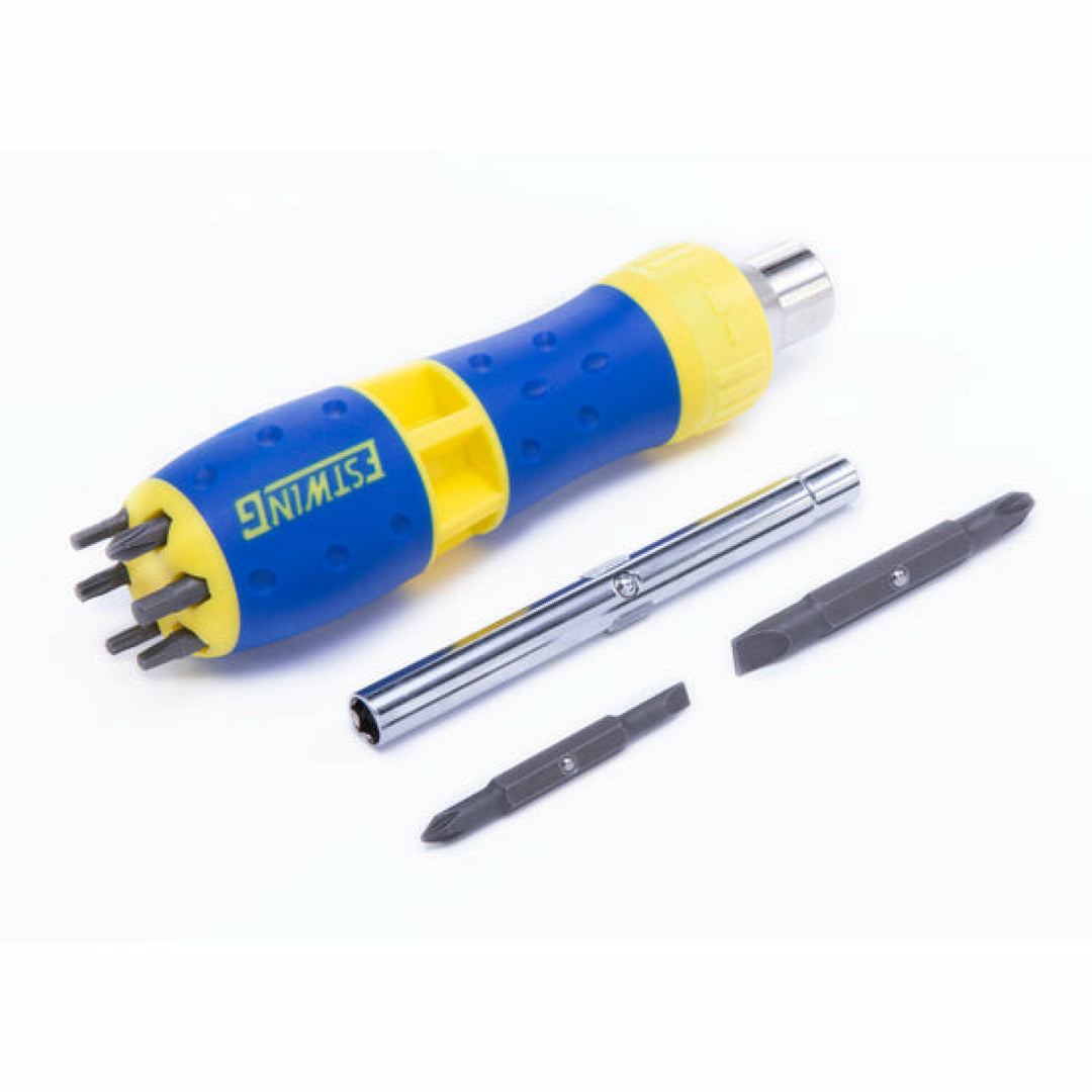 Estwing 42453 19-In-1 Reversible Ratcheting MultiTool Screwdriver Bit Set