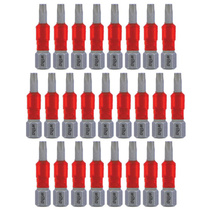 Wiha Tools 76611 MaxxTor Impact Bit TORX T15 - 29mm- 25 Pack