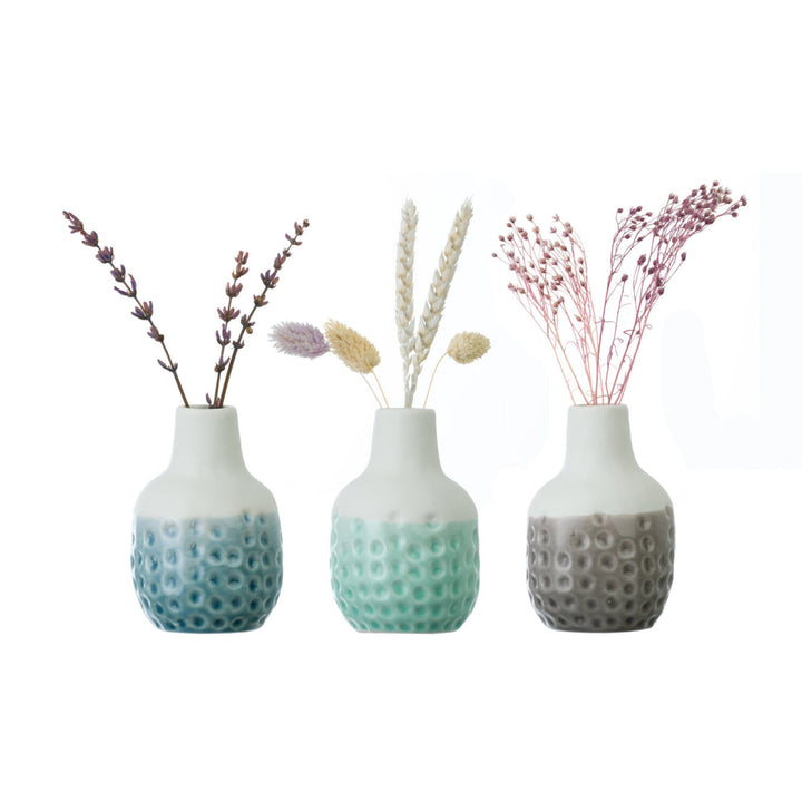 Corona-GIG/DOTVASETRIO · Burgon & Ball® Dotty Mini Trio Vases