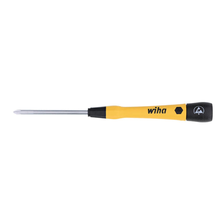 Wiha Tools 27334 ESD PicoFinish Precision Screwdriver - Phillips #1 x 60mm