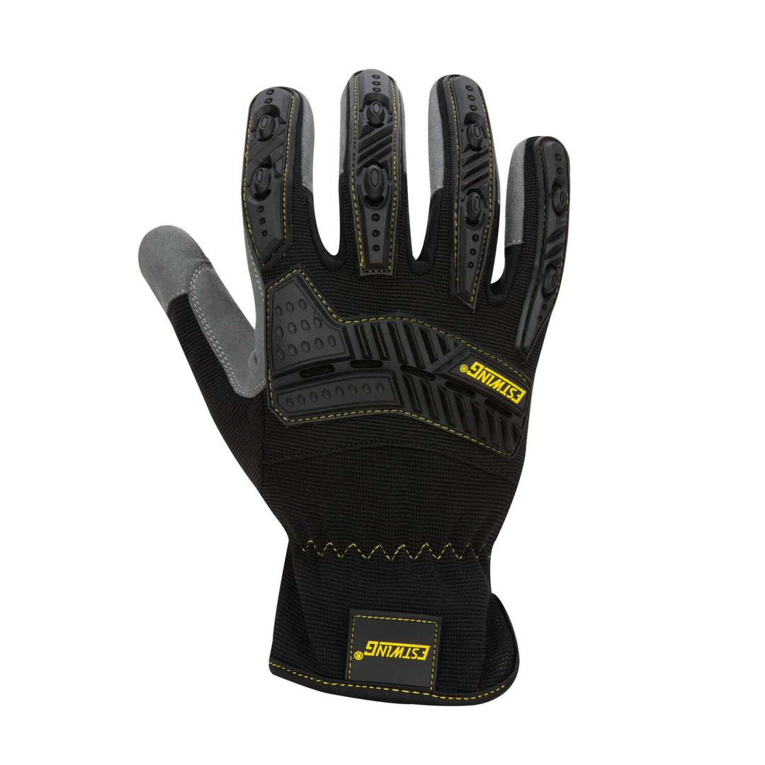 Estwing EWIMPSC0510 Impact Speedcuff Gloves in Black and Gray, Large