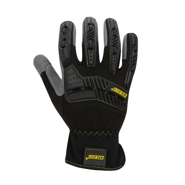 Estwing EWIMPSC0510 Impact Speedcuff Gloves in Black and Gray, Large