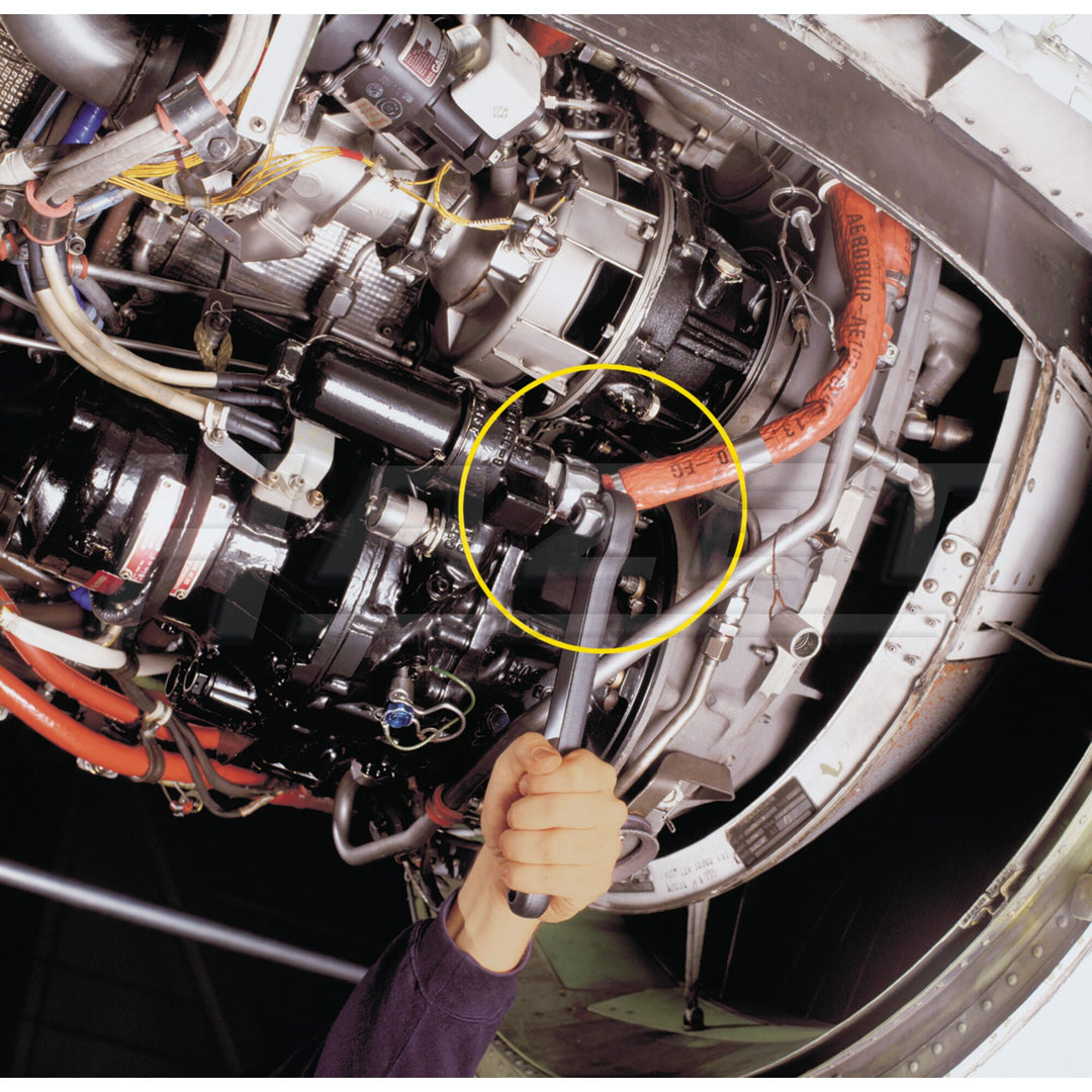 Hazet 848Z-32 12-Point Hollow 12.5mm (1/2") 32 Open Box-End Wrench