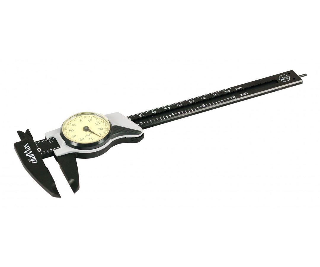 Wiha Tools 41104 Dial Caliper DialMax SAE 6 Inch