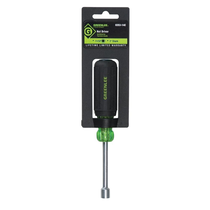 Greenlee 0253-14C Nut Driver, Heavy Duty 11/32"