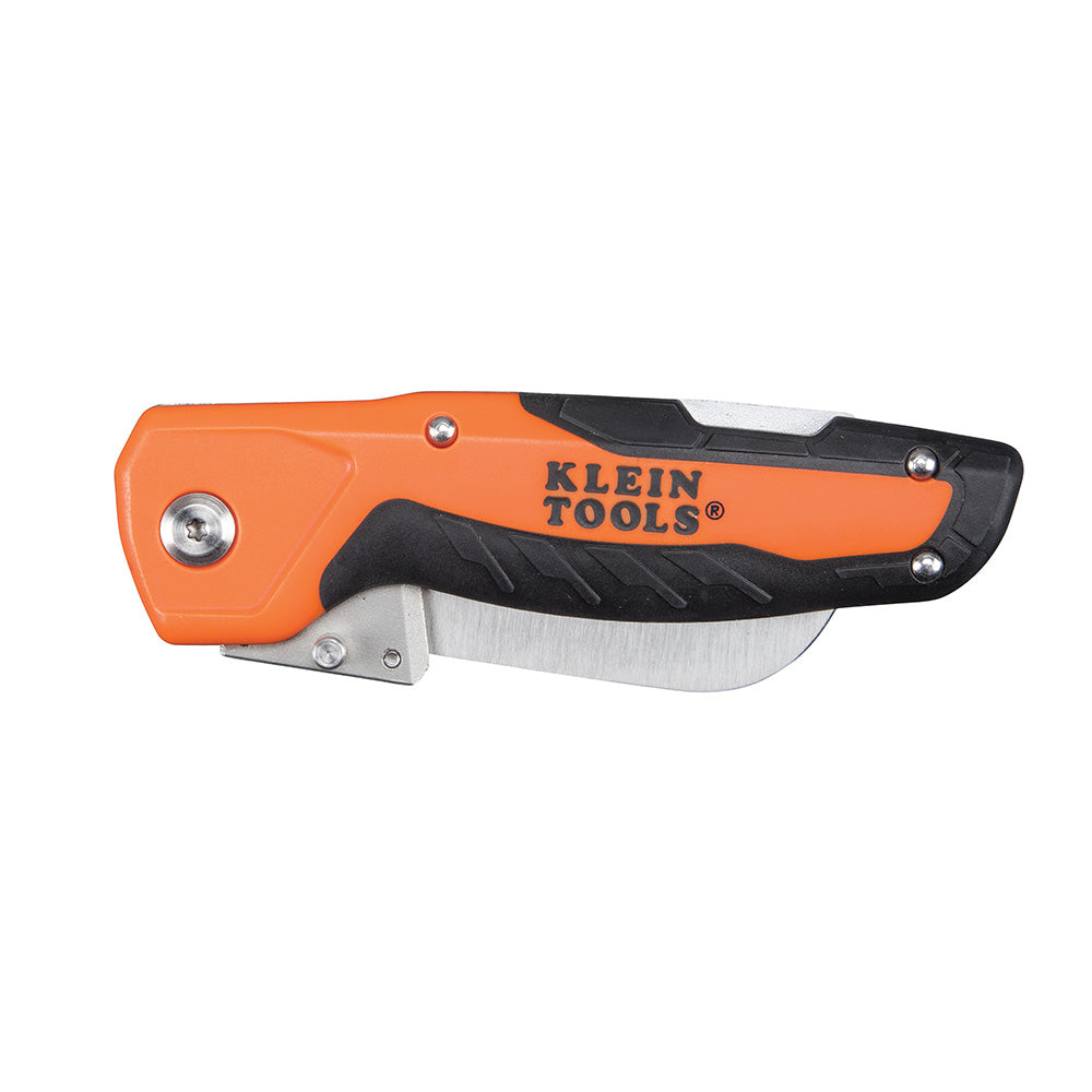 Klein Tools 44218 Folding Utility Knife with Replaceable Blade and Lockback Mechanism