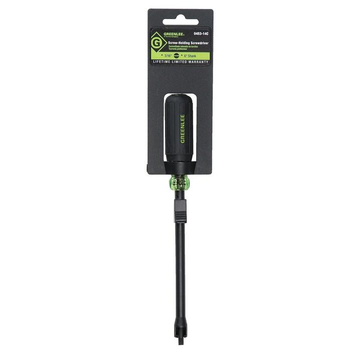 Greenlee 0453-14C 3/16" x 6" Screw Holding Screwdriver