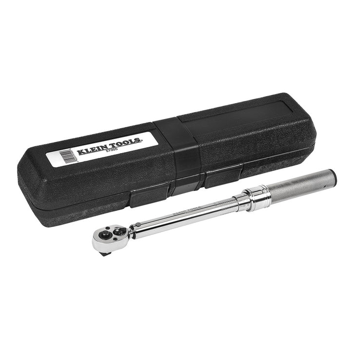 Klein Tools 57005 3/8-Inch Torque Wrench Square Drive, 30 to 250-Inch/Pound Range