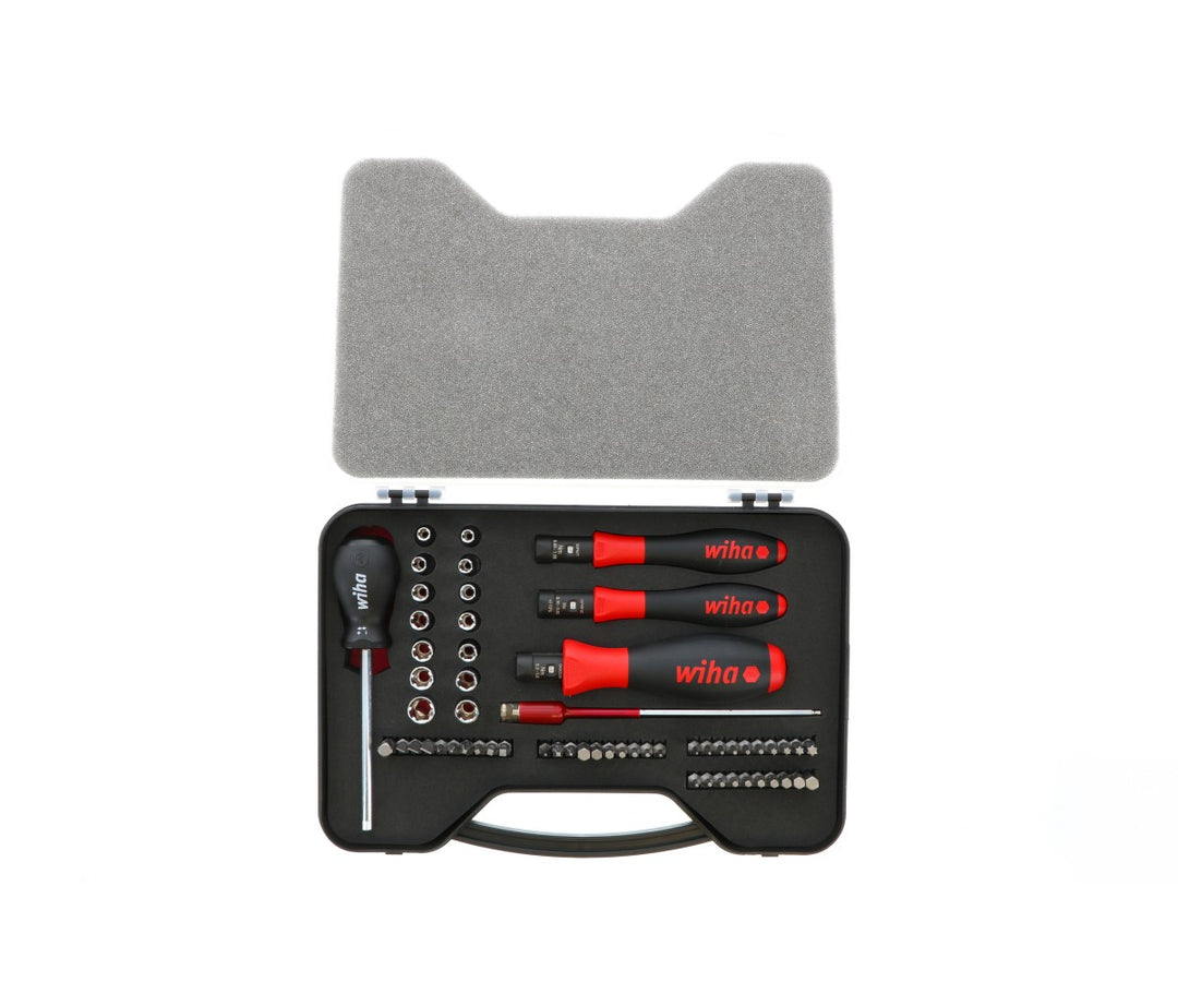 Wiha Tools 28689 59 Piece TorqueVario-S Bit Set