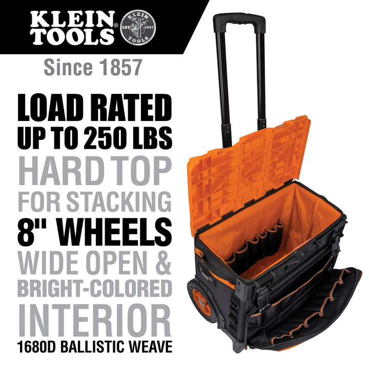 Klein Tools 55473RTB Tradesman Pro Tool Master Rolling Tool Bag