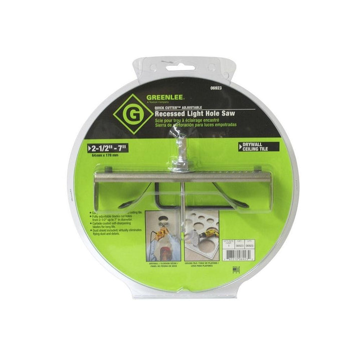 Greenlee 06923 Quick Cutter Adjustable Hole Saw