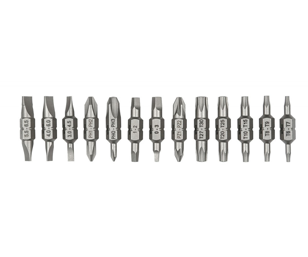 Wiha Tools 77781 13 Bit Pack Reload for Technicians 26 In One Ultra Driver