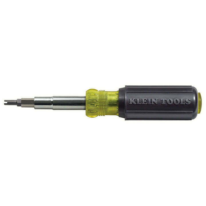 Klein Tools 32527 11-in-1 Screwdriver / Nut Driver with Schrader Bit