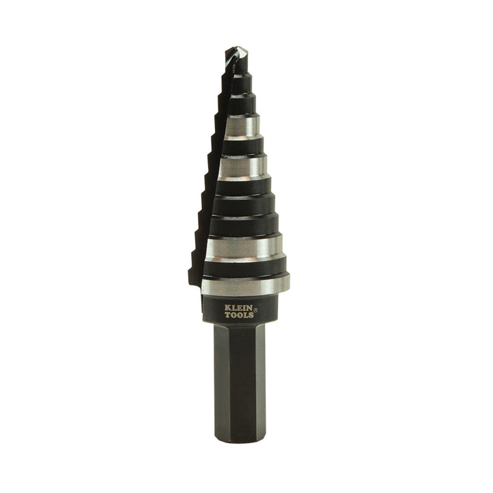 Klein Tools KTSB03 Step Drill Bit Double-Fluted #3, 1/4