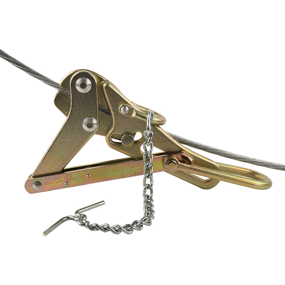 Klein Tools 16845CAT Chicago Grip Coated Guy Wire with Chain