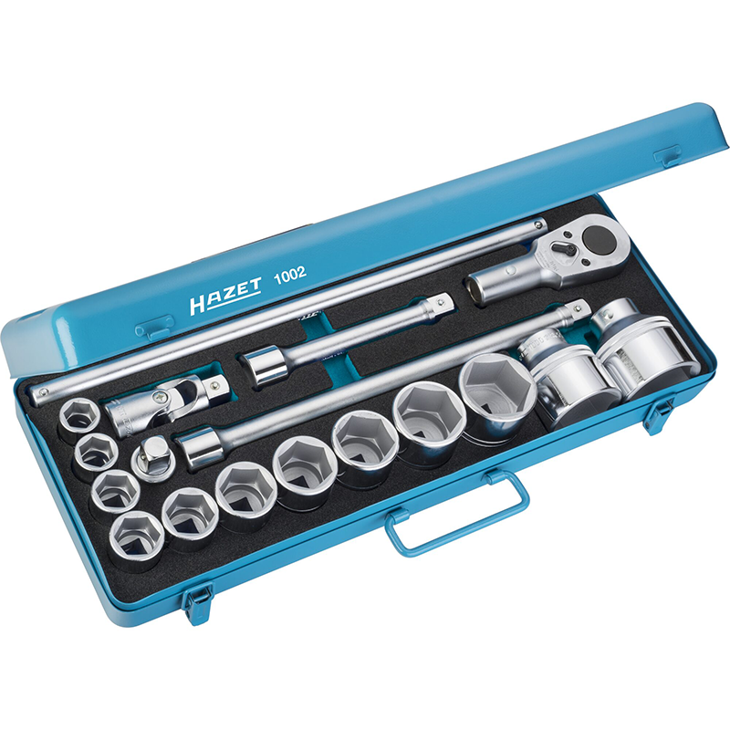 Hazet 1002 Socket Set, 3/4