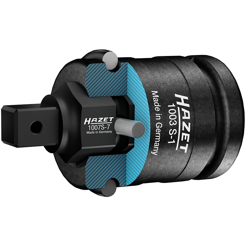Hazet 1003S-1 Impact Adapter, Hollow Square 20mm (3/4") ∙ Inside hexagon profile 24mm