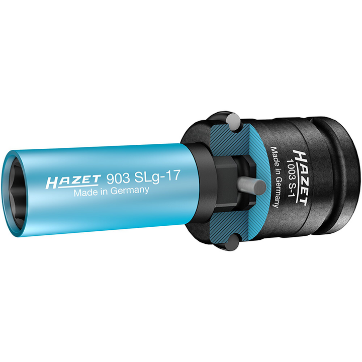 Hazet 1003S-1 Impact Adapter, Hollow Square 20mm (3/4") ∙ Inside hexagon profile 24mm
