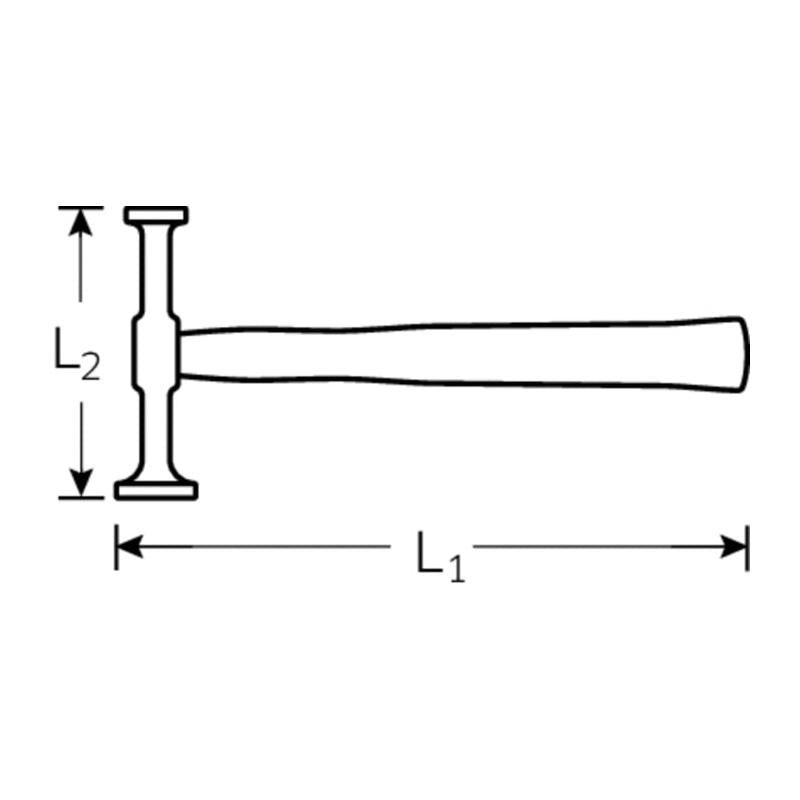 Stahlwille 70130002 10775 Dinging hammer