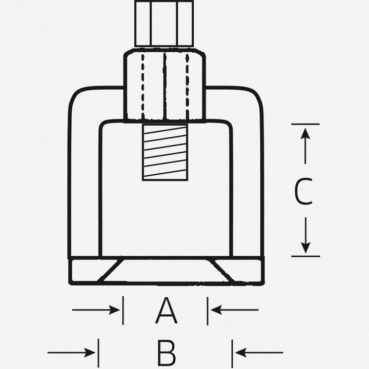 Stahlwille 71230013 11041 Ball joint separators, size 3