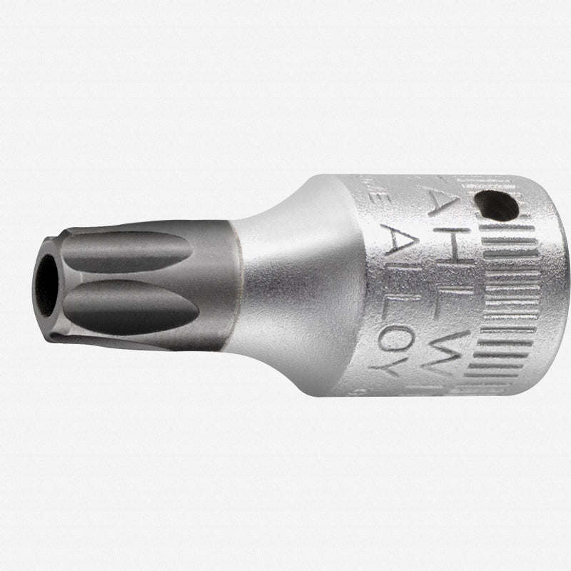 Stahlwille 01351027 44KTXB Security TORX® Socket, T27s 1/4" Drive