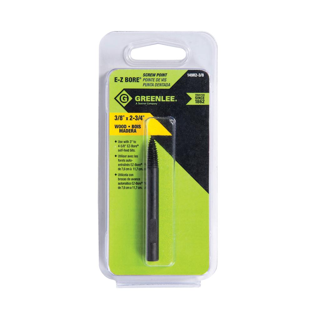 Greenlee 149H2-3/8 Screw Point, 3/8"