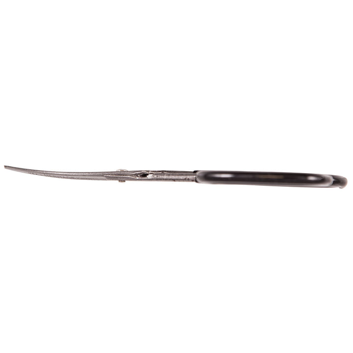 Heritage Cutlery 546C 5 1/2'' Rubber Flashing Scissor w/ Curved Blade