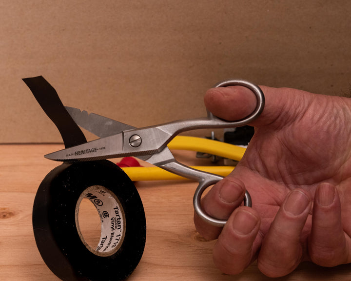 Heritage Cutlery 152S Electrician Scissor / Notched / Serrated / SS