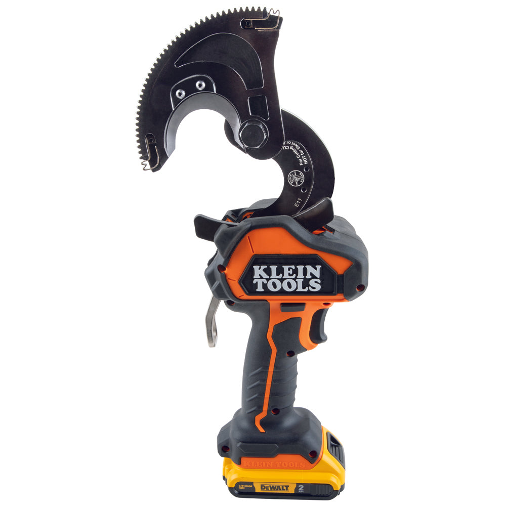 Klein Tools BAT20GD10 Battery-Operated Cu/Al Closed-Jaw Cutter, 2 Ah