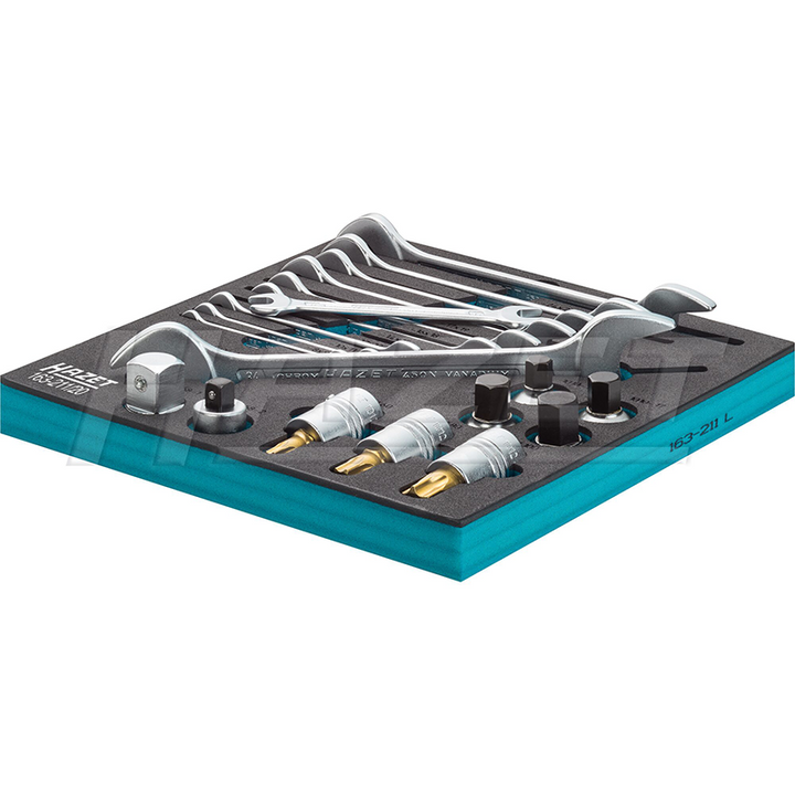 Hazet 163-211/20 Wrench / Socket Set, 20 Pieces