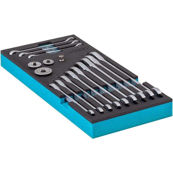 Hazet 163-515/16 Ratcheting Combination Wrench Set, 16 Pieces