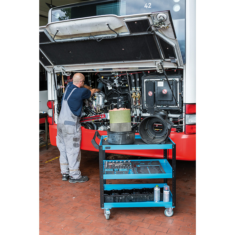 Hazet 167-3 Service Trolley Assistent – Haus of Tools Hazet 167-3 Service Trolley Assistent – Haus of Tools