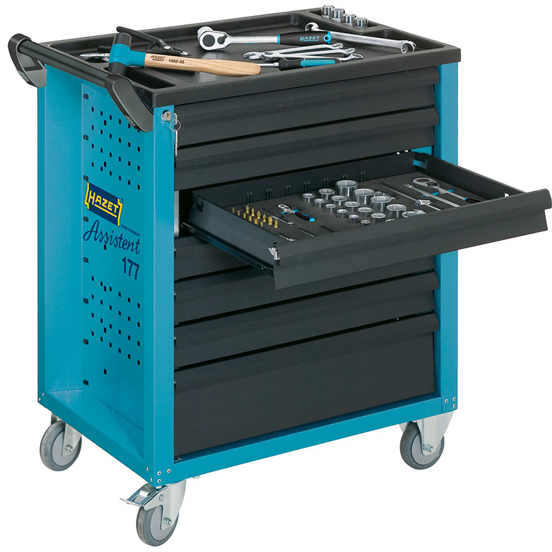 Hazet 177-7 Tool Trolley Assistent – Haus of Tools Hazet 177-7 Tool Trolley Assistent – Haus of Tools