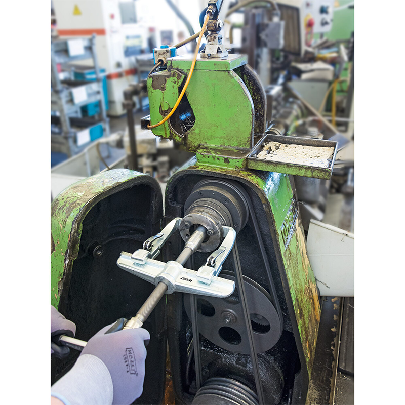 Hazet 1787F/5 Quick-Clamping Puller Set, 2-Arm, 5 Pieces