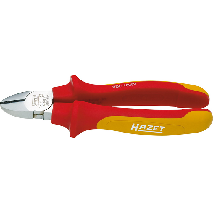Hazet 1803VDE-33 Diagonal Cutter with Protective Insulation, 180mm