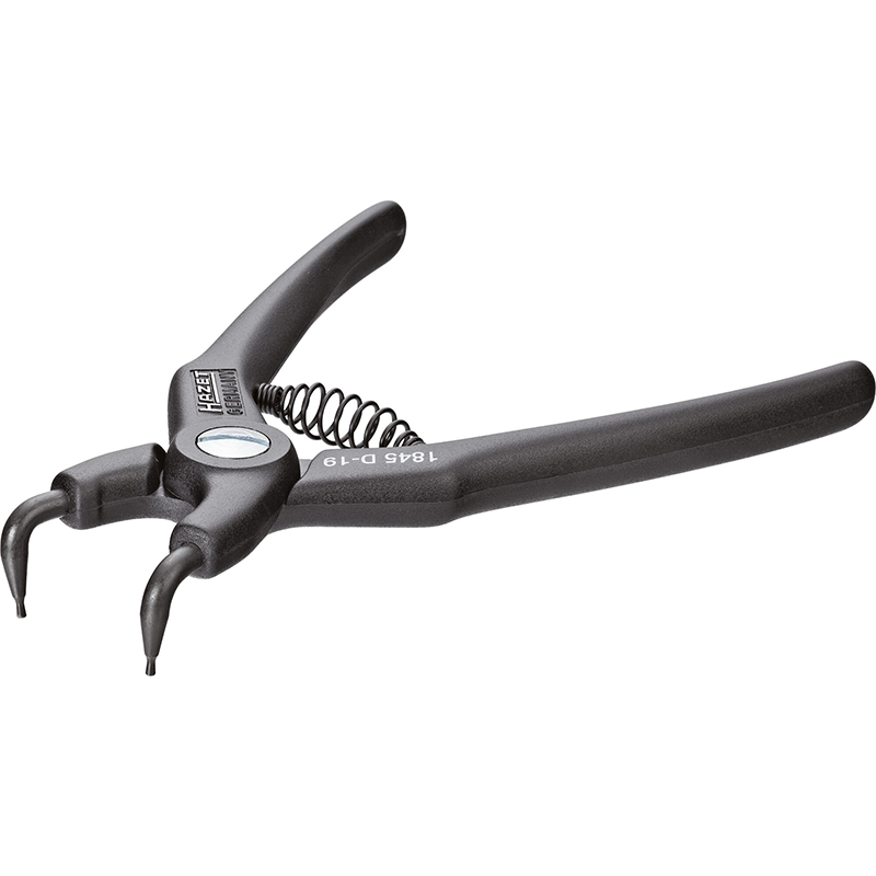 Hazet 1845D-8 Circlip Pliers, Bent Tip, 8 – 11mm