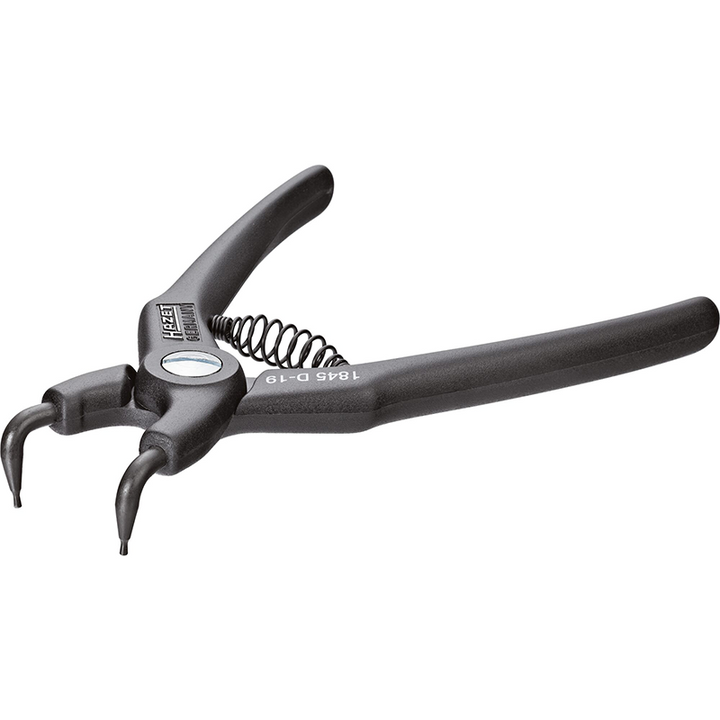 Hazet 1845D-19 Circlip Pliers, Bent Tip, 19 – 60mm