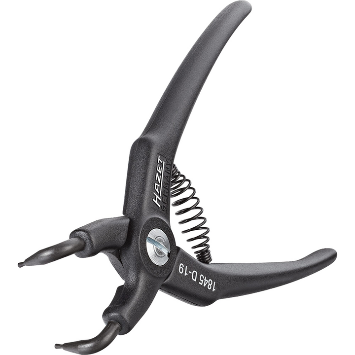 Hazet 1845D-12 Circlip Pliers, Bent Tip, 12–25mm