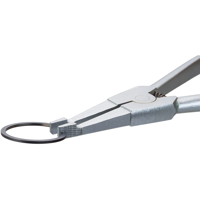 Hazet 1847-2 Circlip Pliers, 90° Bent Chequered Outside