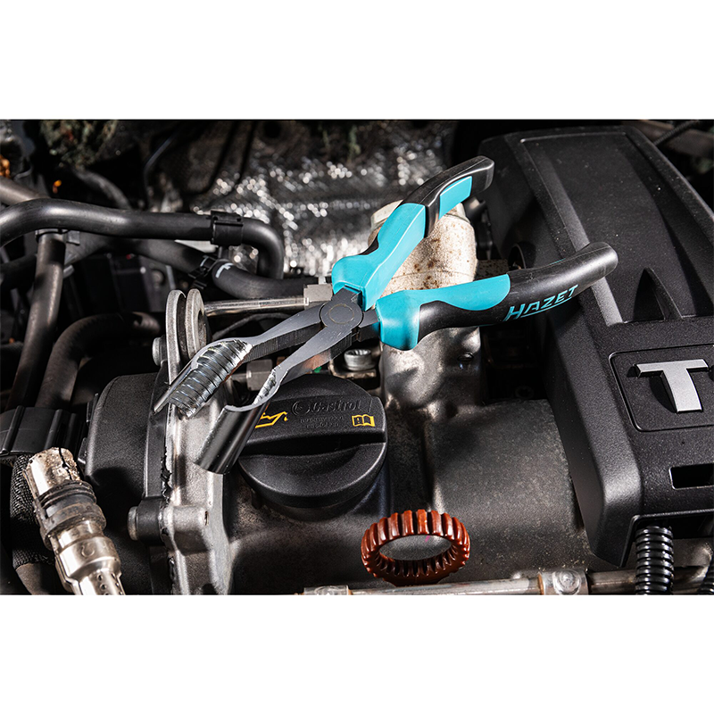 Hazet 1849-1 Spark Plug Socket Pliers, Milled Jaw