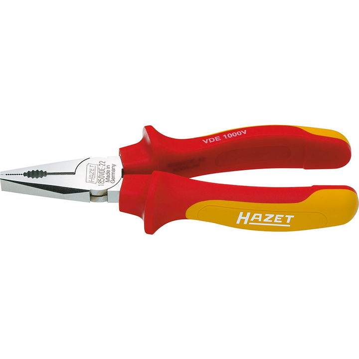 Hazet 1850VDE-33 Combination Pliers with Protective Insulation, 180mm