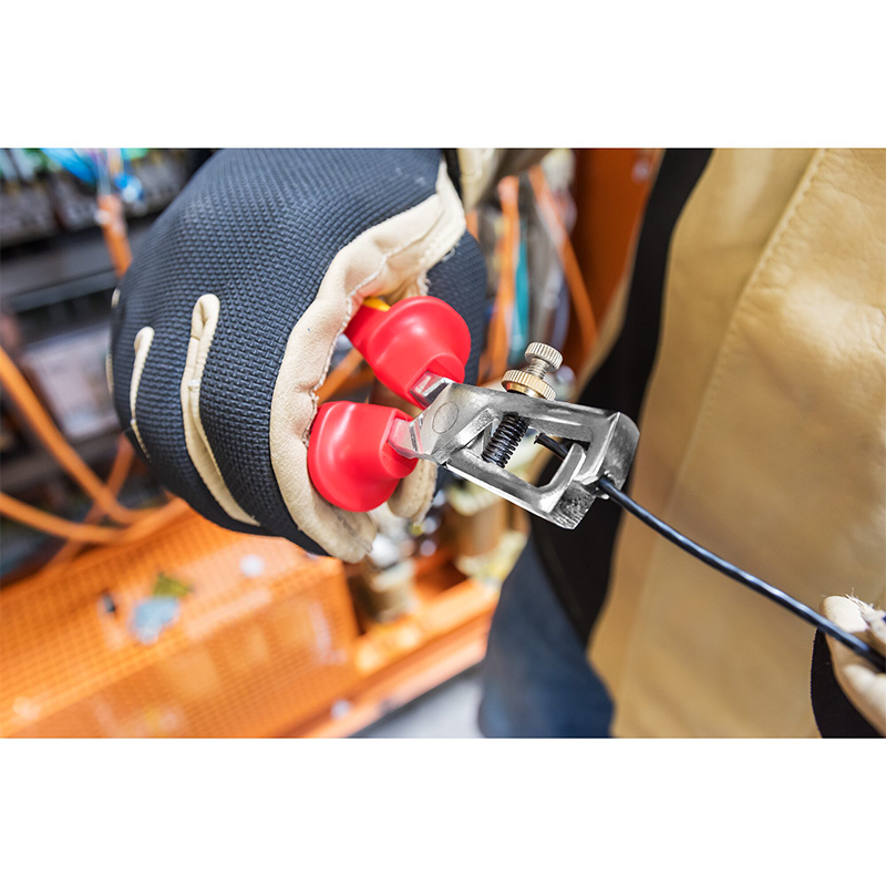 Hazet 1860VDE-11 Wire Stripper with Protective Insulation, 160mm